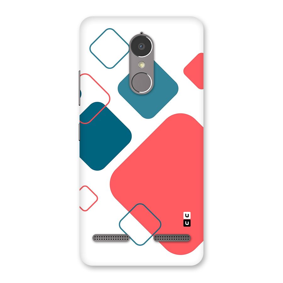 Square Pattern Beautiful Abstract Back Case for Lenovo K6