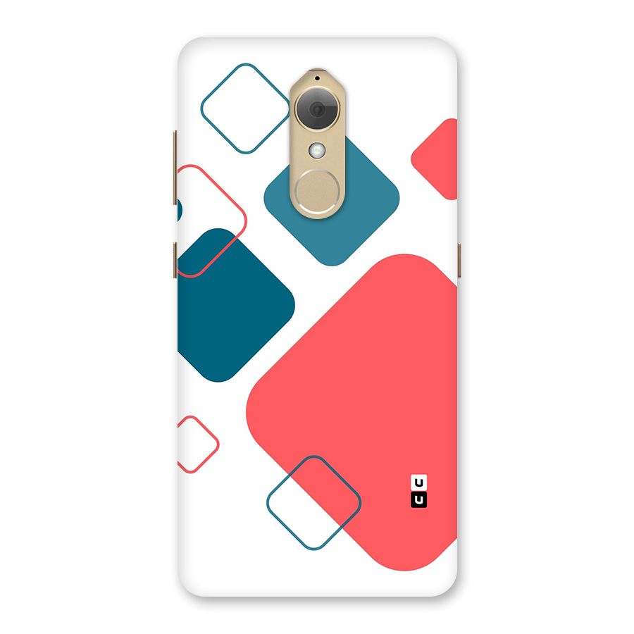 Square Pattern Beautiful Abstract Back Case for Lenovo K8