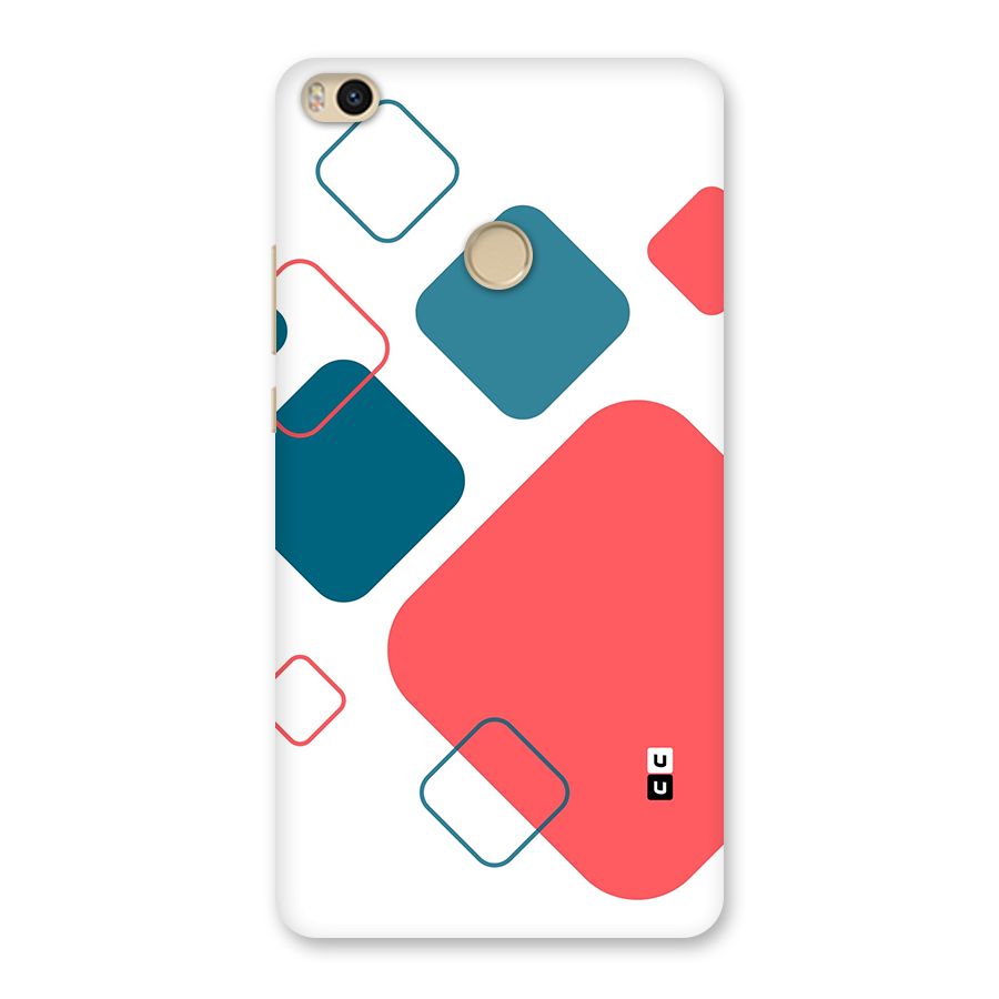 Square Pattern Beautiful Abstract Back Case for Mi Max 2