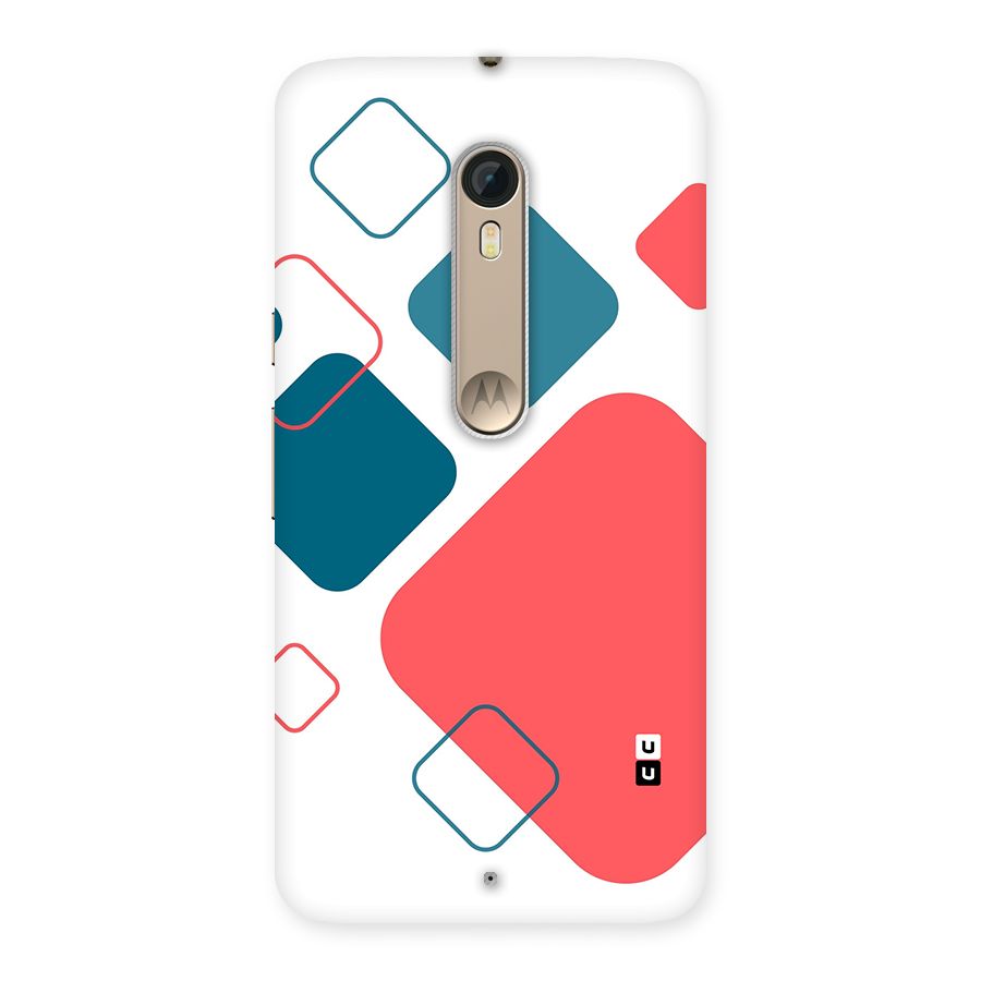 Square Pattern Beautiful Abstract Back Case for Moto X Style
