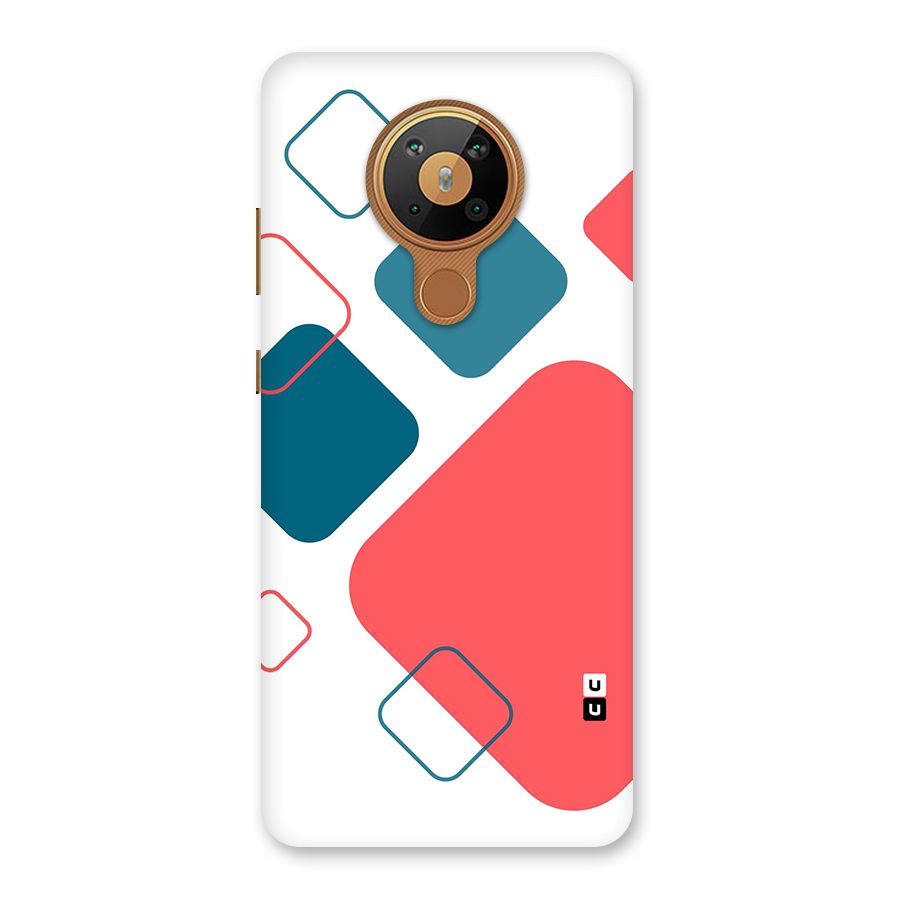 Square Pattern Beautiful Abstract Back Case for Nokia 5.3