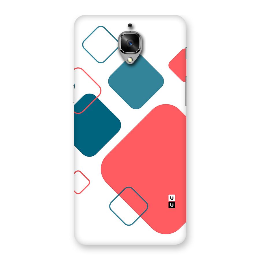 Square Pattern Beautiful Abstract Back Case for OnePlus 3