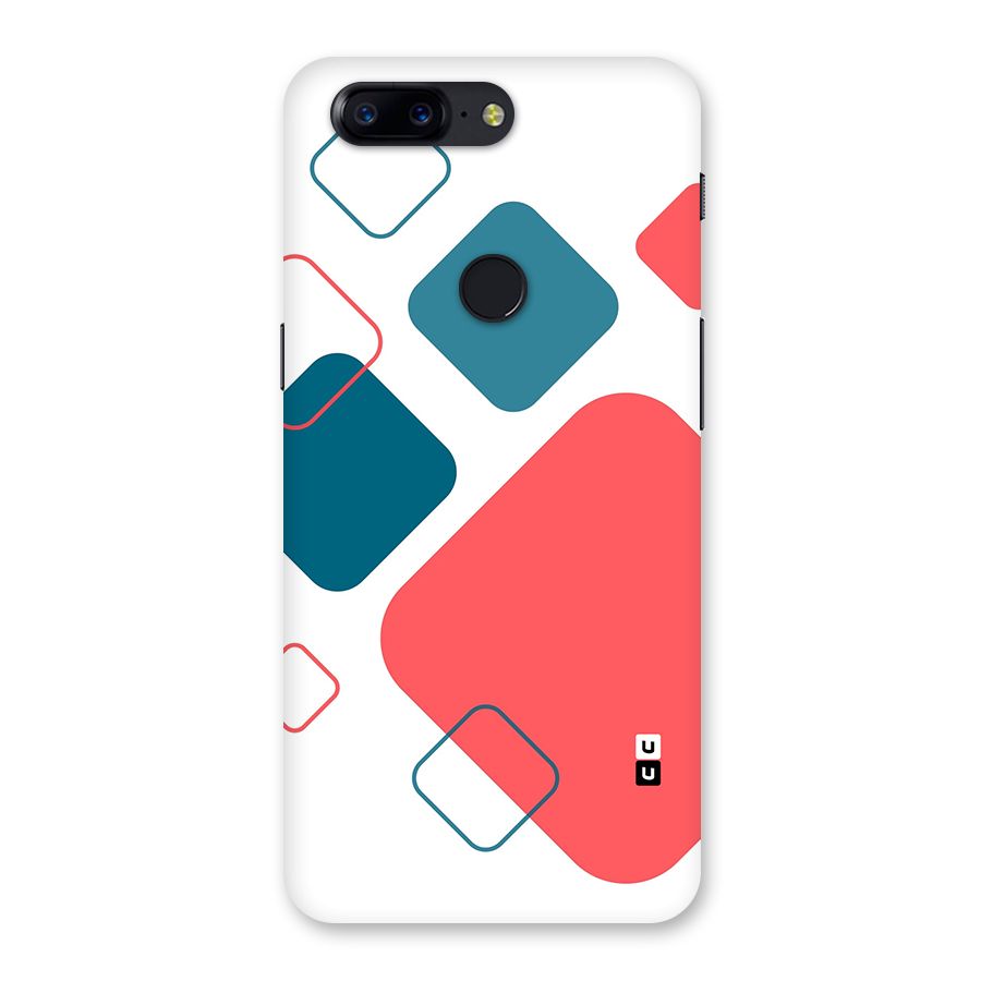 Square Pattern Beautiful Abstract Back Case for OnePlus 5T