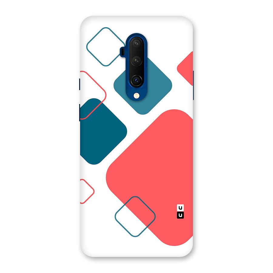 Square Pattern Beautiful Abstract Back Case for OnePlus 7T Pro