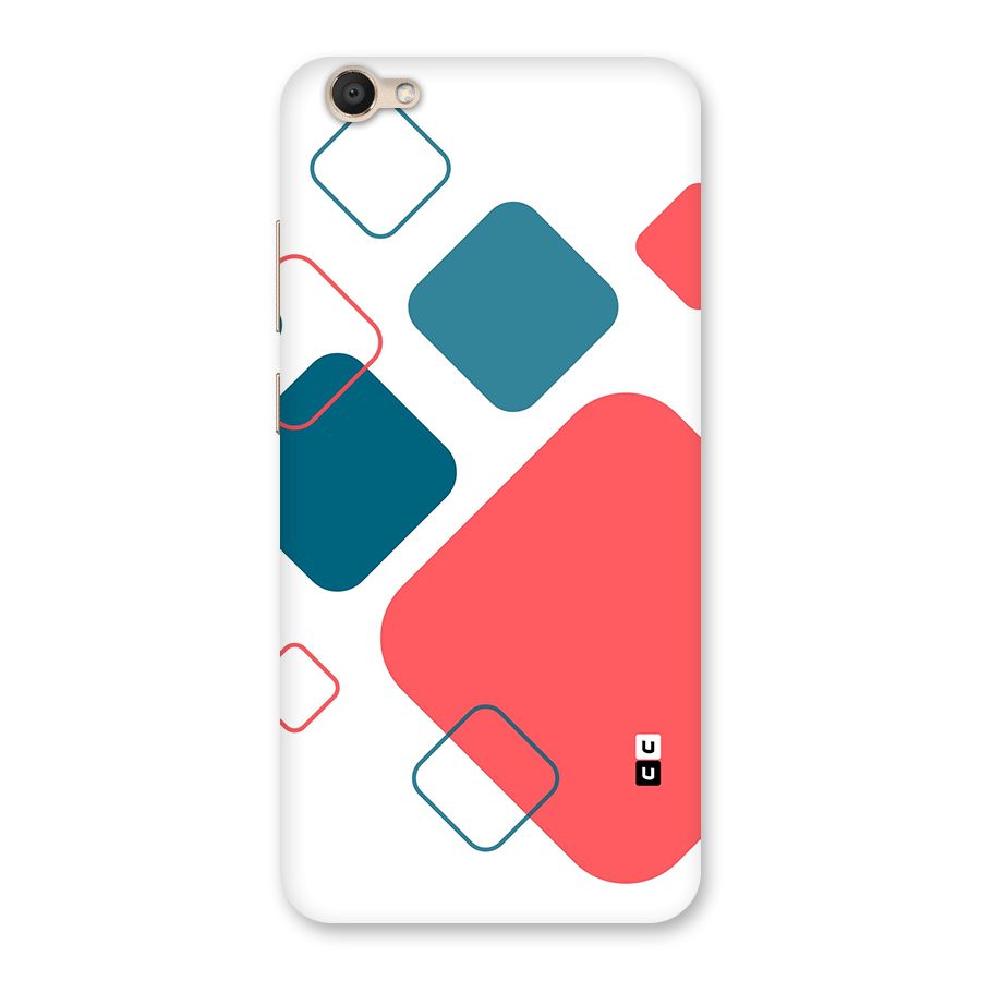 Square Pattern Beautiful Abstract Back Case for Vivo V5