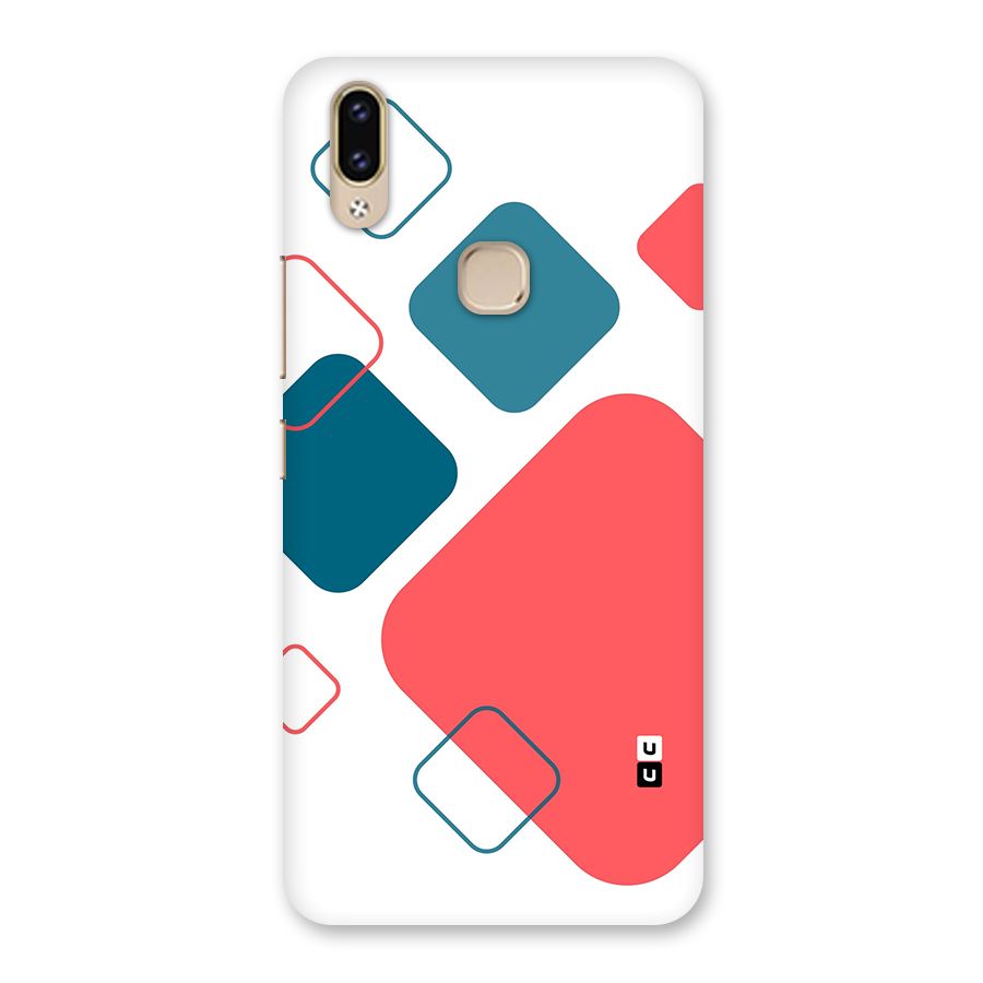 Square Pattern Beautiful Abstract Back Case for Vivo V9 Youth