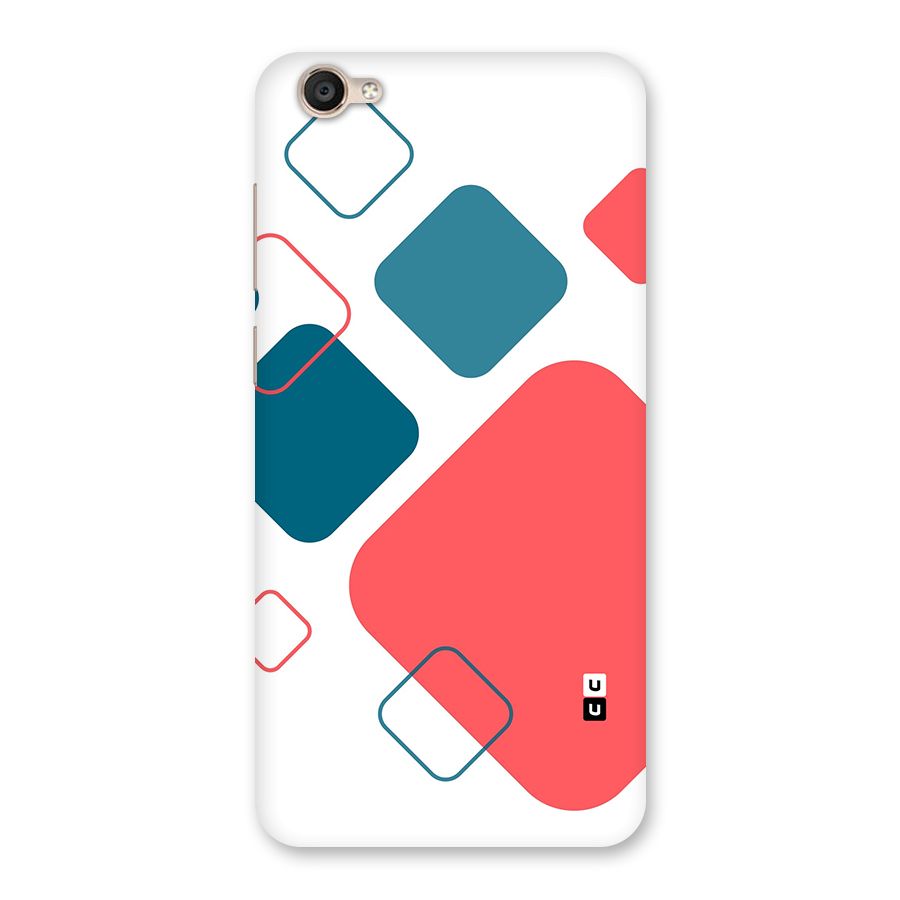 Square Pattern Beautiful Abstract Back Case for Vivo Y55s