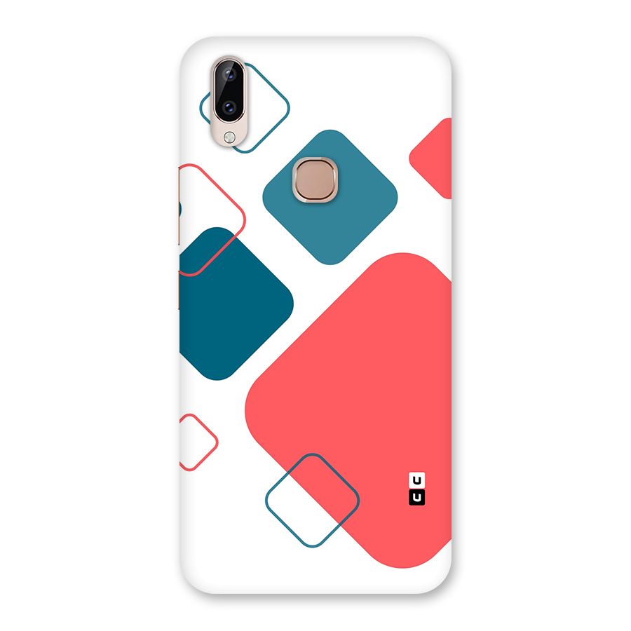 Square Pattern Beautiful Abstract Back Case for Vivo Y83 Pro