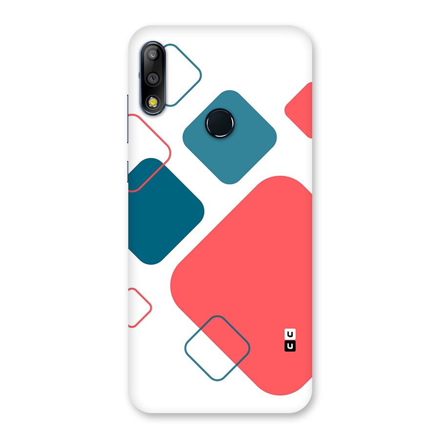 Square Pattern Beautiful Abstract Back Case for Zenfone Max Pro M2