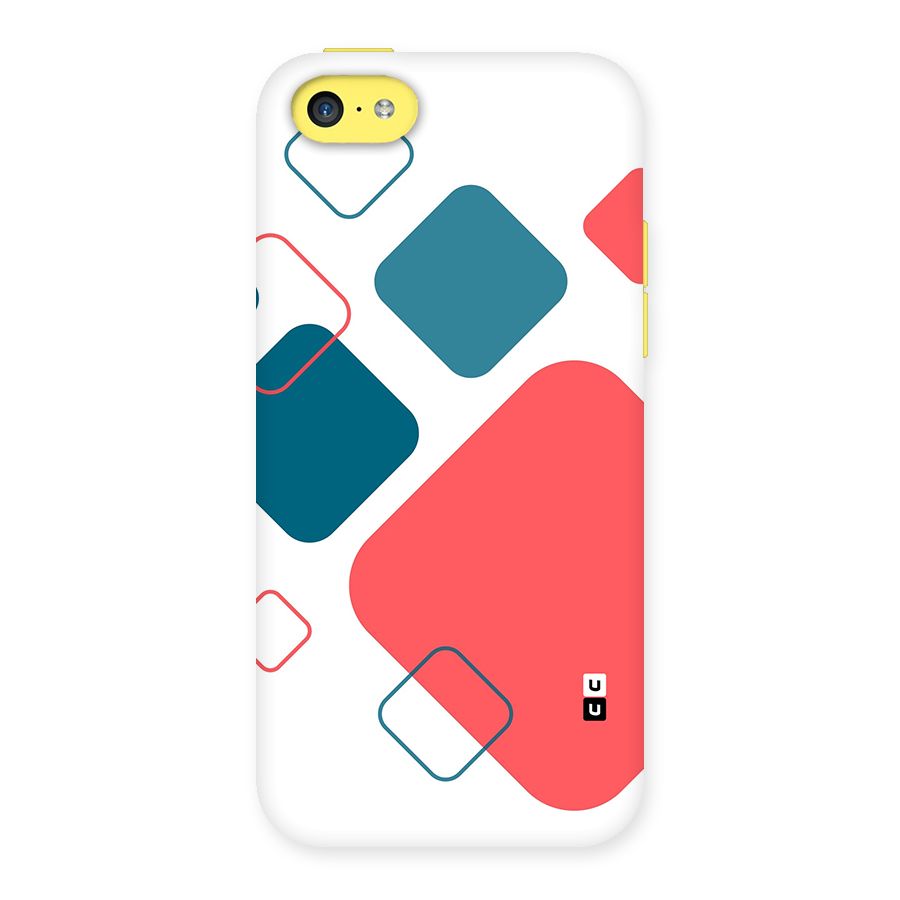 Square Pattern Beautiful Abstract Back Case for iPhone 5C