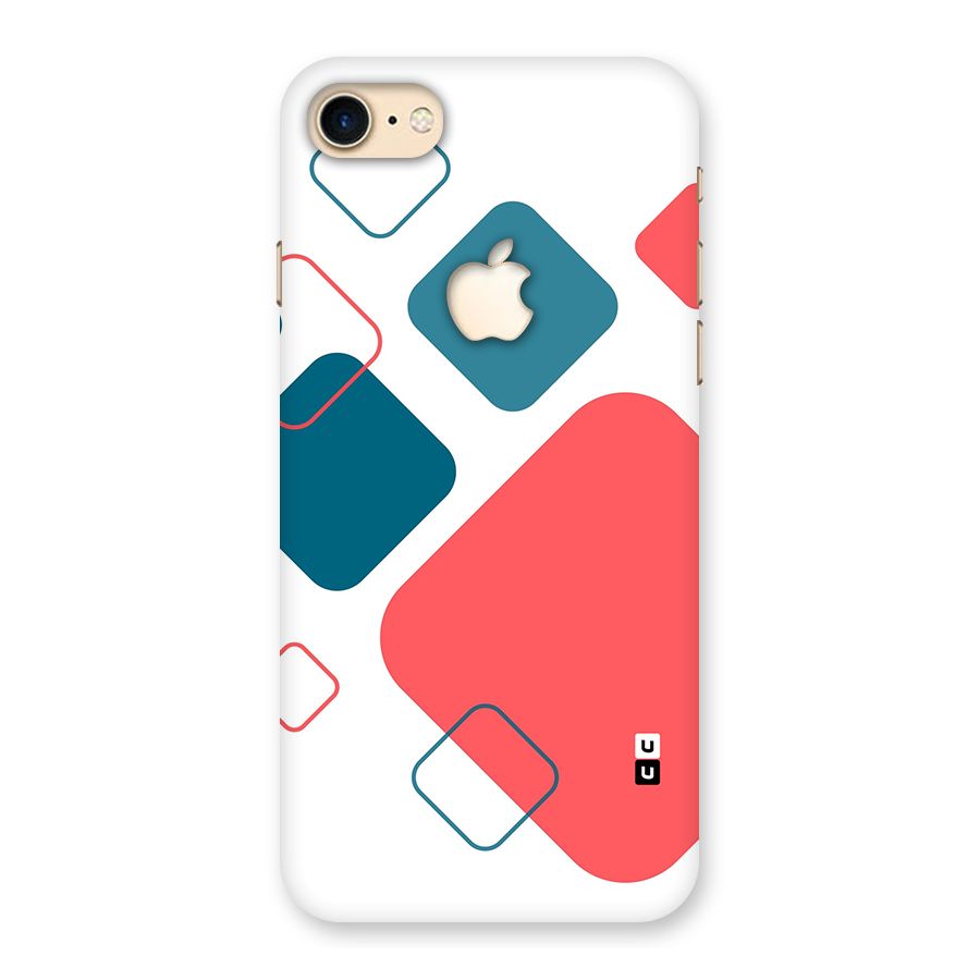 Square Pattern Beautiful Abstract Back Case for iPhone 7 Apple Cut