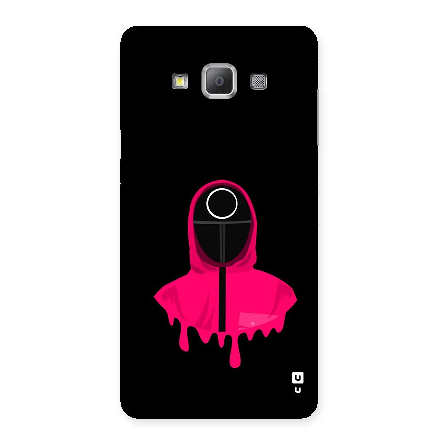 Squid Game Illustration Art Back Case for Galaxy A7