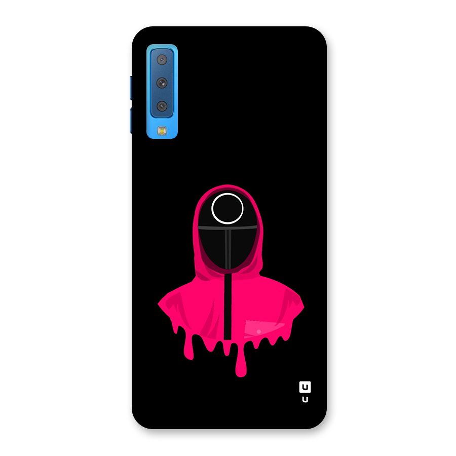 Squid Game Illustration Art Back Case for Galaxy A7 (2018)