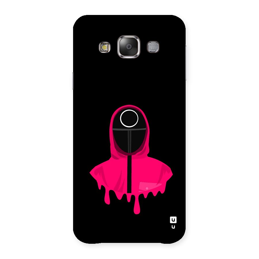 Squid Game Illustration Art Back Case for Galaxy E7