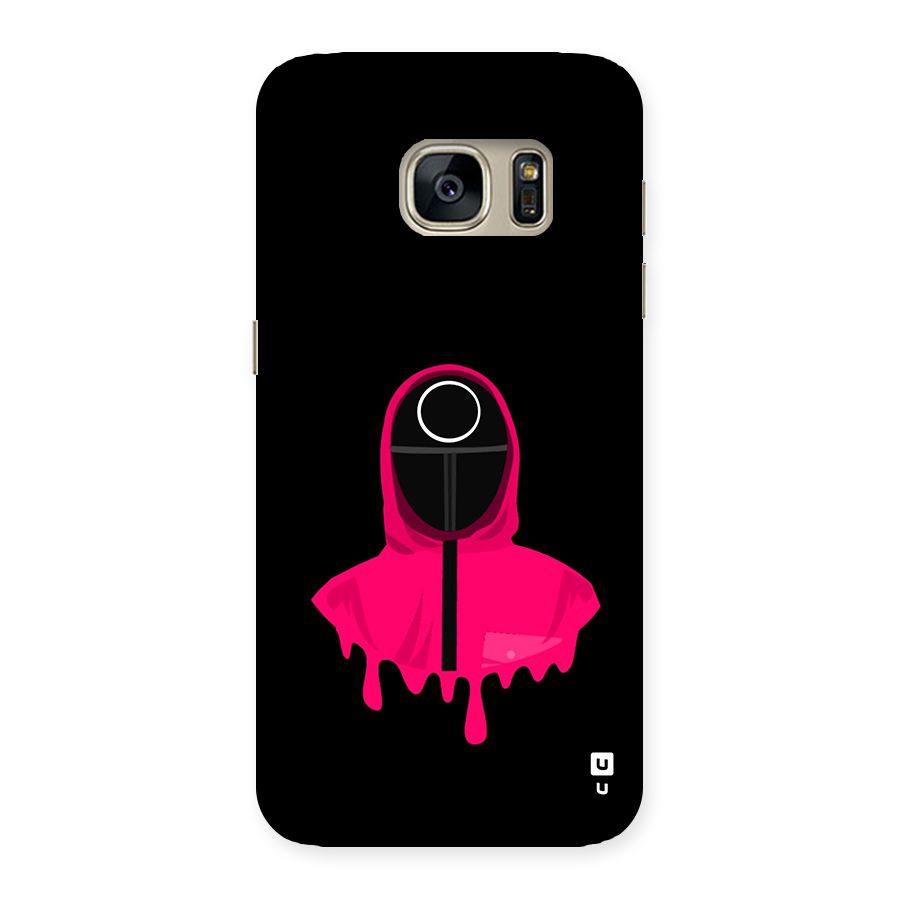 Squid Game Illustration Art Back Case for Galaxy S7