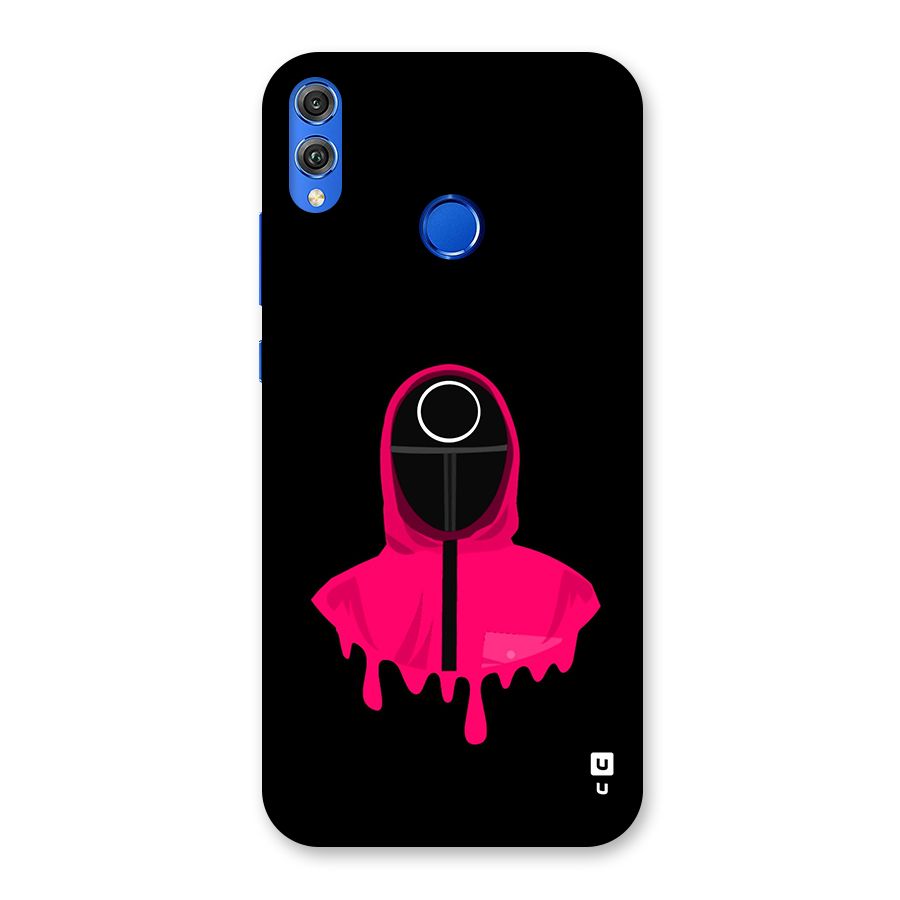 Squid Game Illustration Art Back Case for Honor 8X