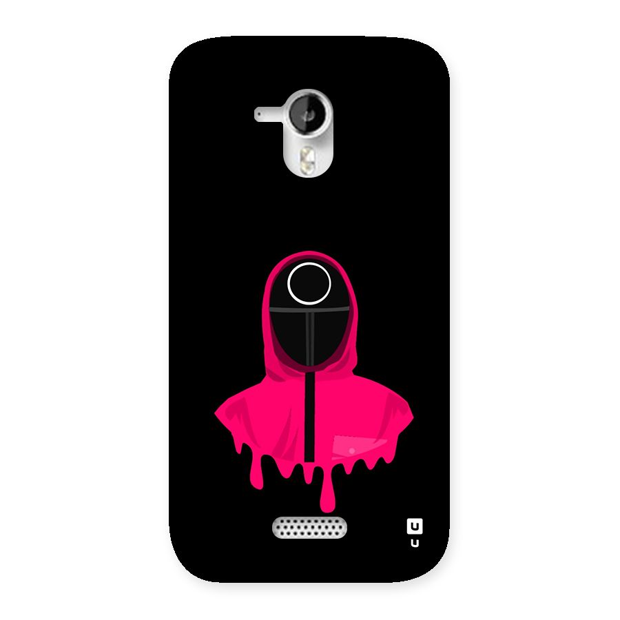Squid Game Illustration Art Back Case for Micromax Canvas HD A116
