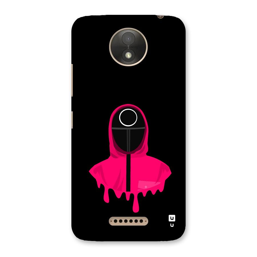 Squid Game Illustration Art Back Case for Moto C Plus
