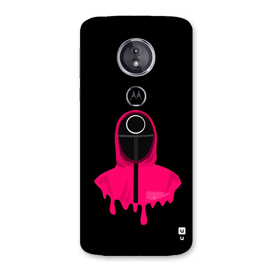 Squid Game Illustration Art Back Case for Moto E5