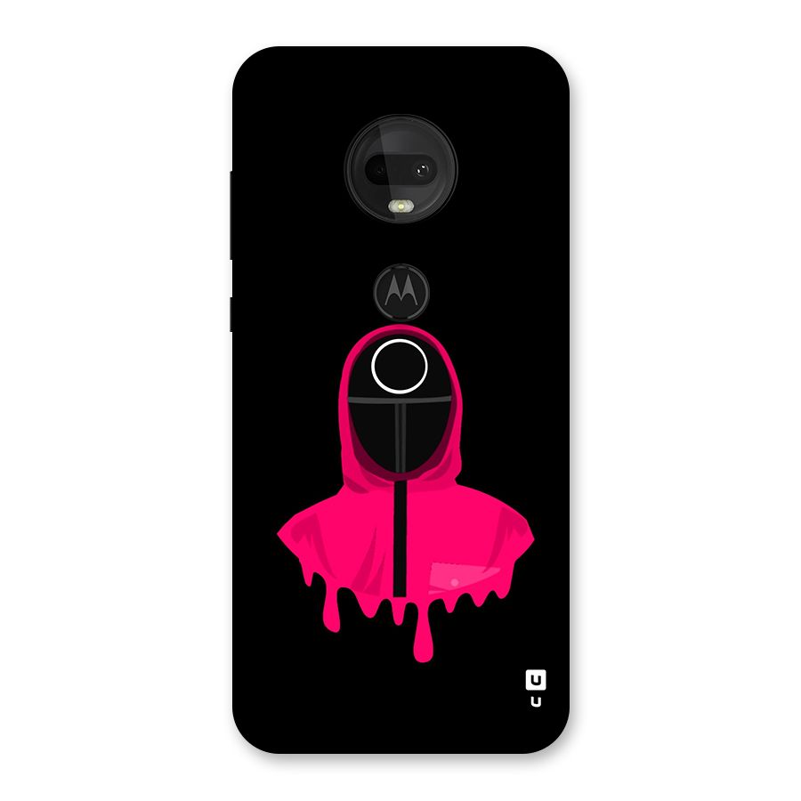 Squid Game Illustration Art Back Case for Moto G7