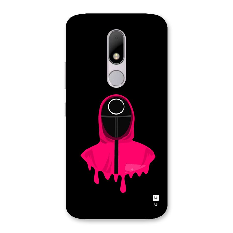Squid Game Illustration Art Back Case for Moto M