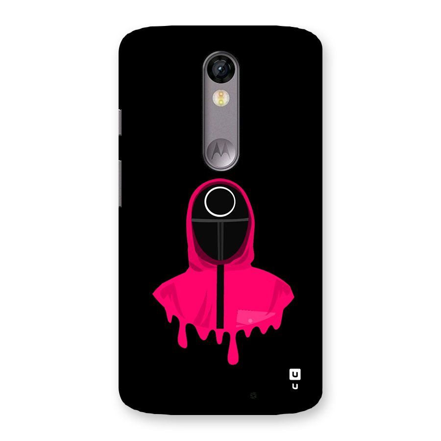 Squid Game Illustration Art Back Case for Moto X Force