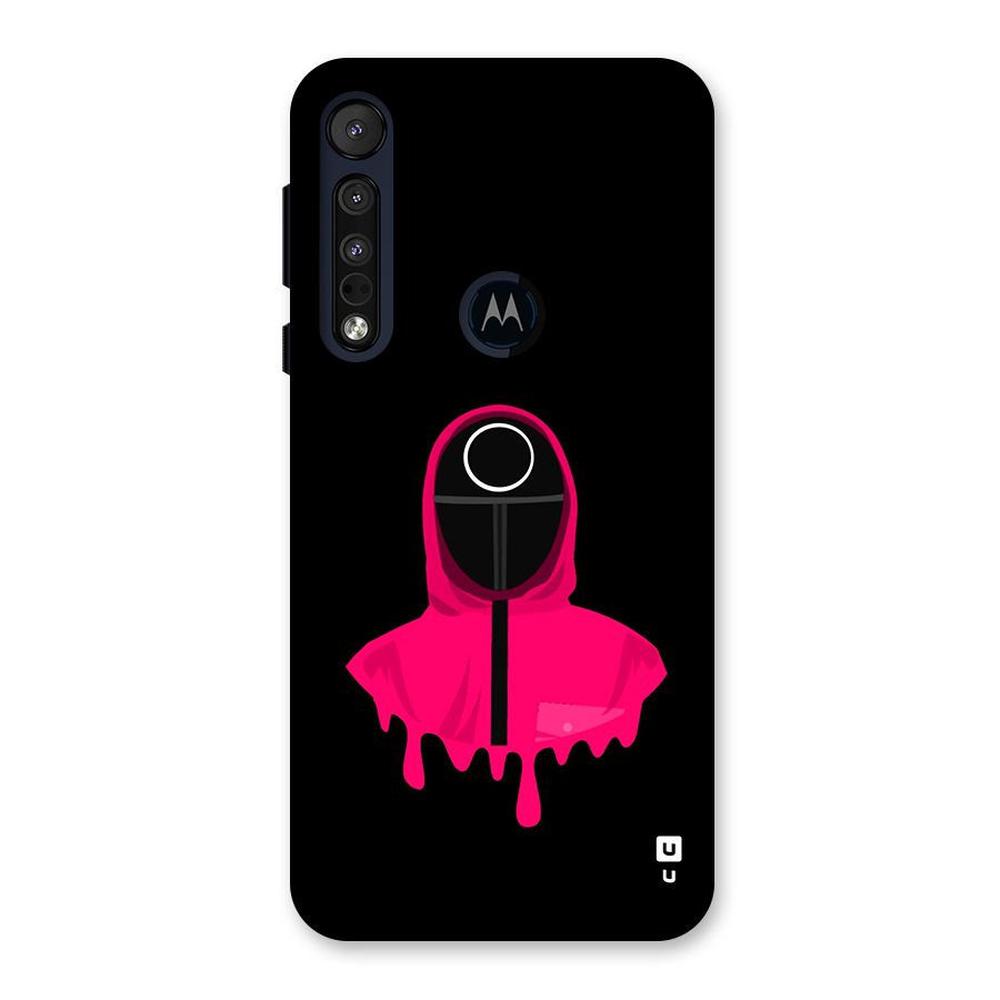Squid Game Illustration Art Back Case for Motorola One Macro
