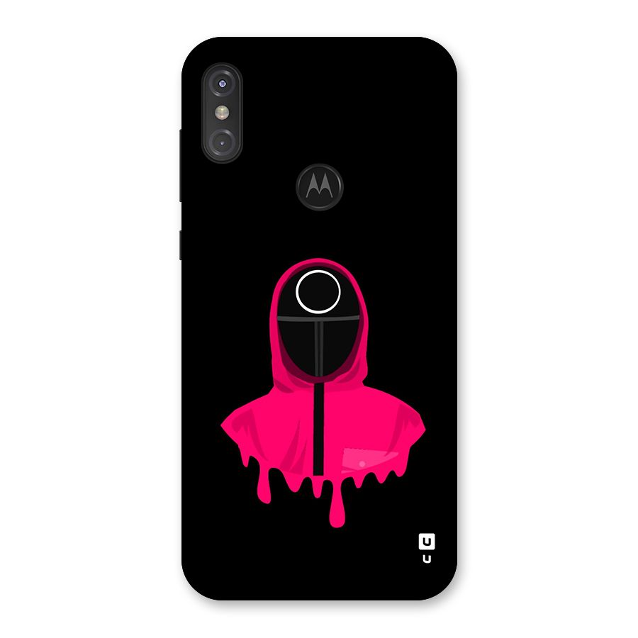 Squid Game Illustration Art Back Case for Motorola One Power