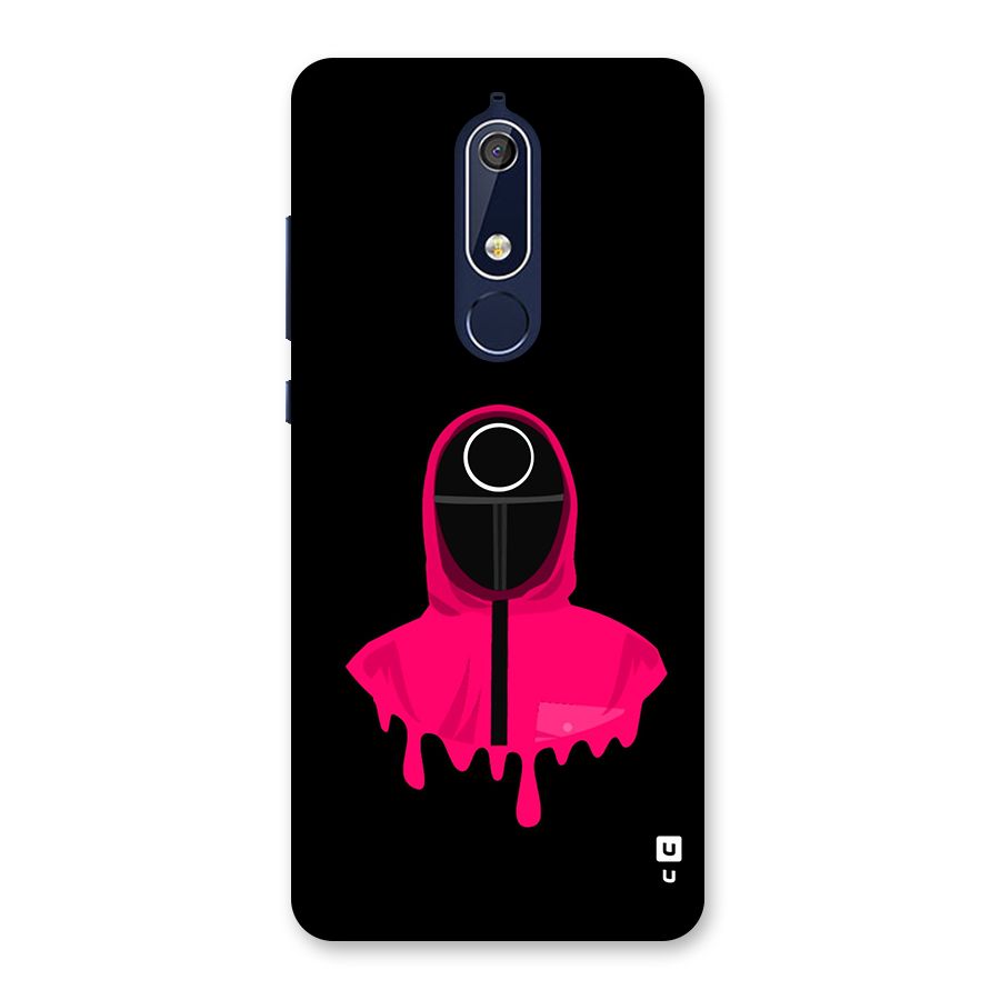 Squid Game Illustration Art Back Case for Nokia 5.1