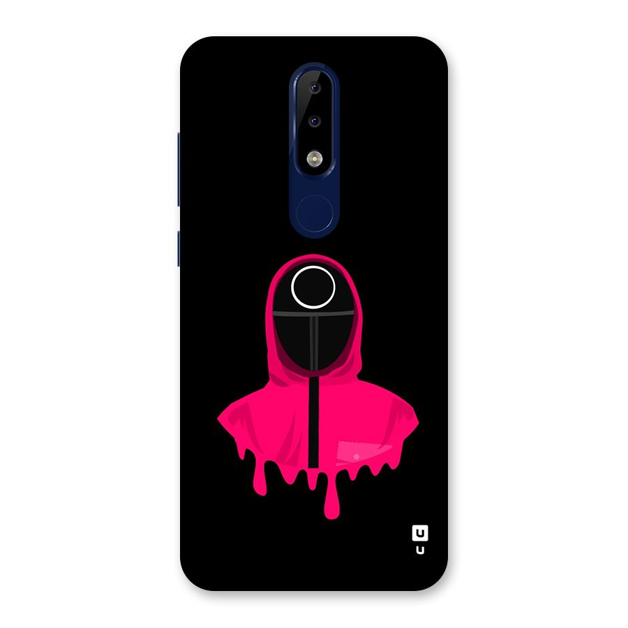 Squid Game Illustration Art Back Case for Nokia 5.1 Plus