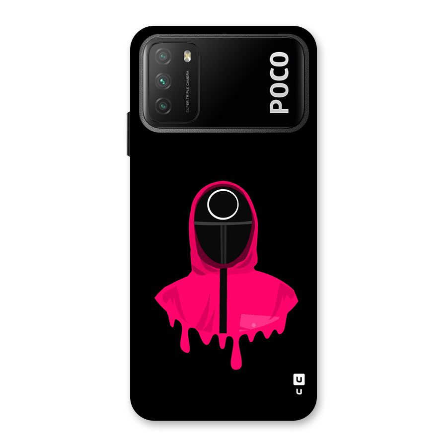 Squid Game Illustration Art Back Case for Poco M3