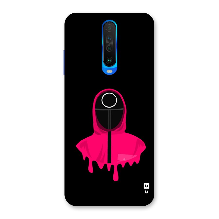 Squid Game Illustration Art Back Case for Poco X2