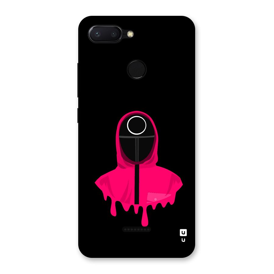 Squid Game Illustration Art Back Case for Redmi 6