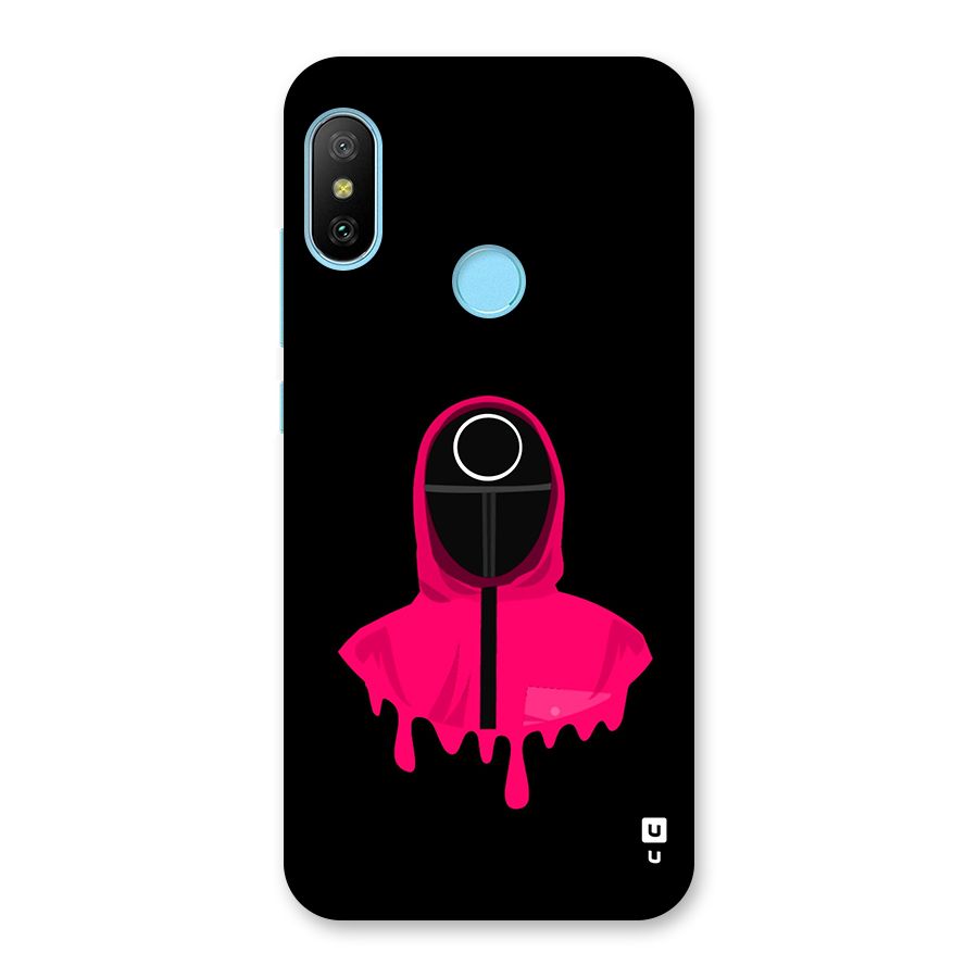 Squid Game Illustration Art Back Case for Redmi 6 Pro