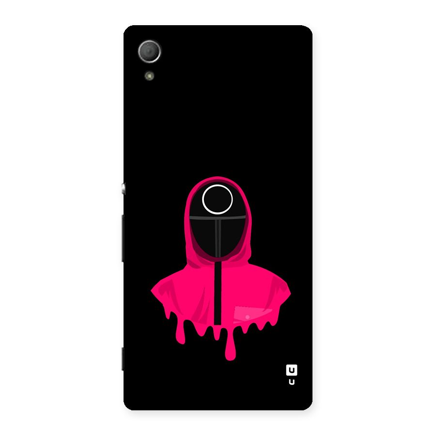 Squid Game Illustration Art Back Case for Xperia Z3 Plus