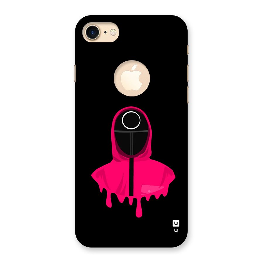 Squid Game Illustration Art Back Case for iPhone 7 Logo Cut