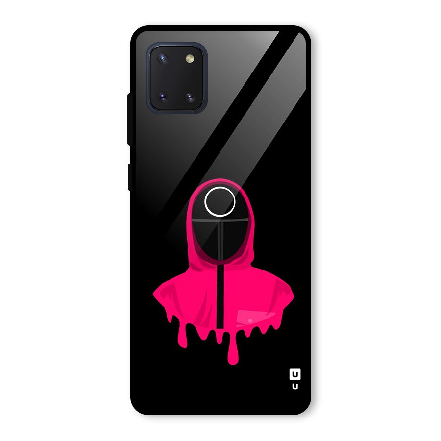 Squid Game Illustration Art Glass Back Case for Galaxy Note 10 Lite
