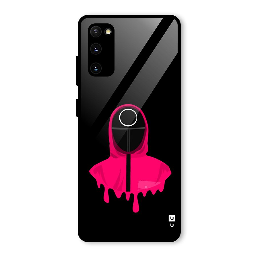 Squid Game Illustration Art Glass Back Case for Galaxy S20 FE