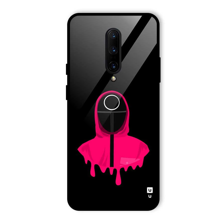 Squid Game Illustration Art Glass Back Case for OnePlus 7 Pro