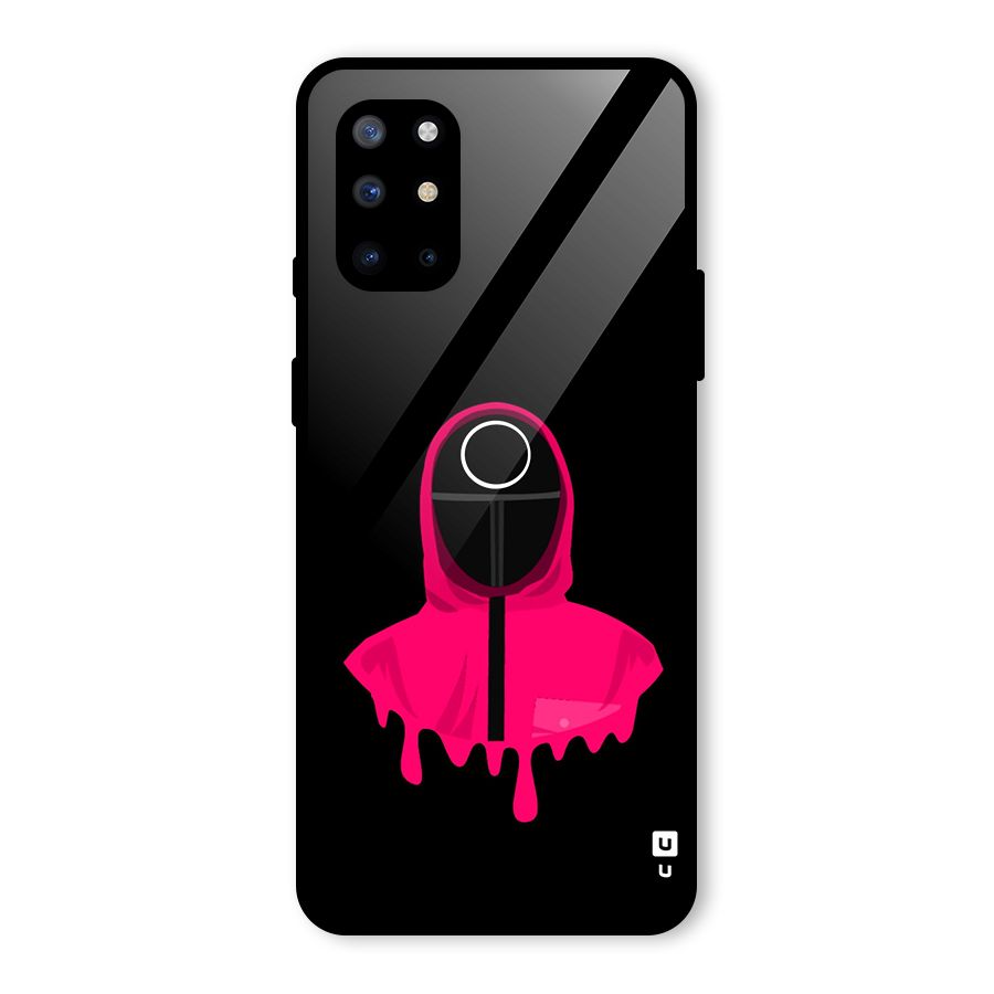 Squid Game Illustration Art Glass Back Case for OnePlus 8T