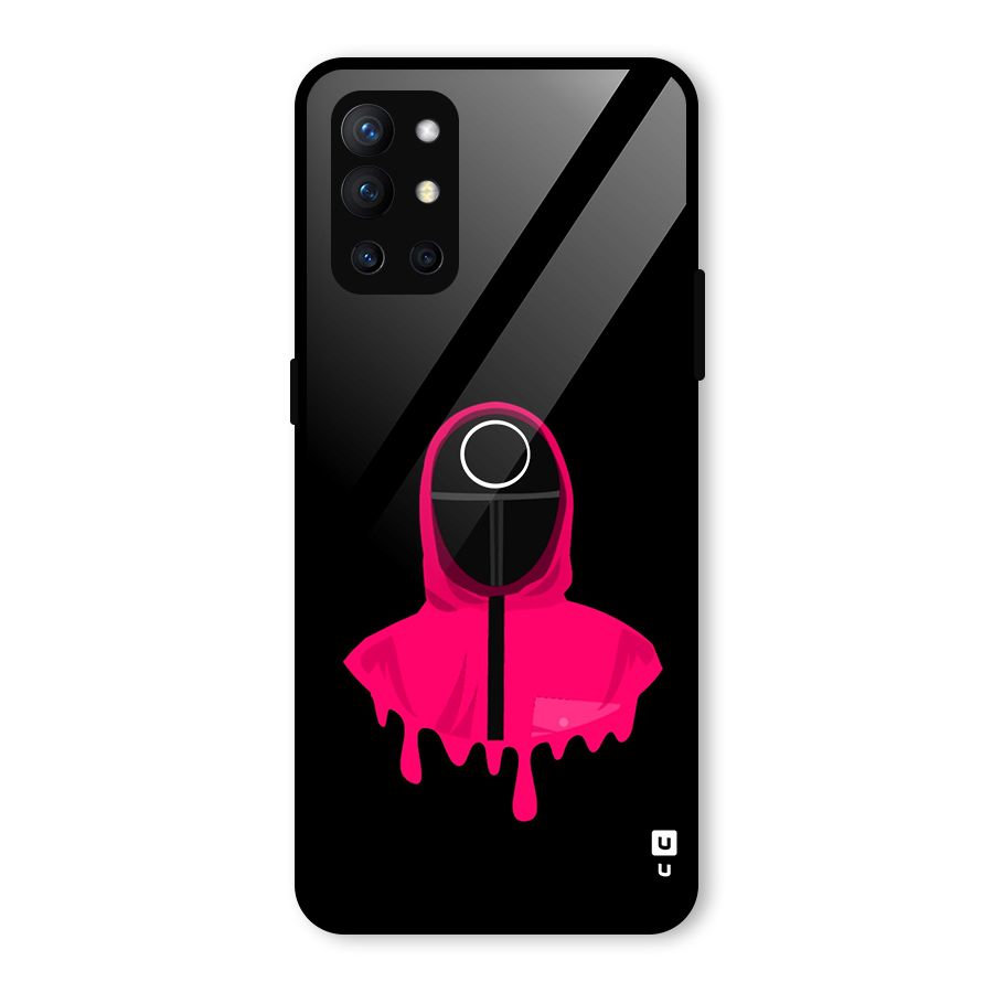 Squid Game Illustration Art Glass Back Case for OnePlus 9R