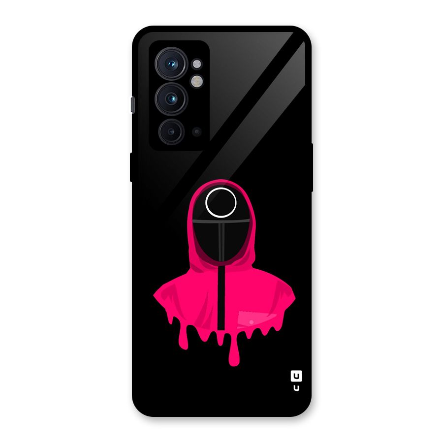 Squid Game Illustration Art Glass Back Case for OnePlus 9RT 5G