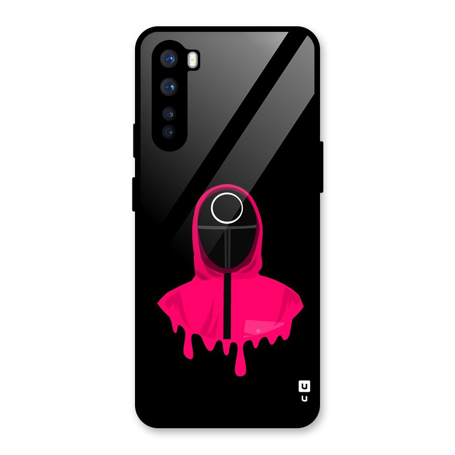 Squid Game Illustration Art Glass Back Case for OnePlus Nord