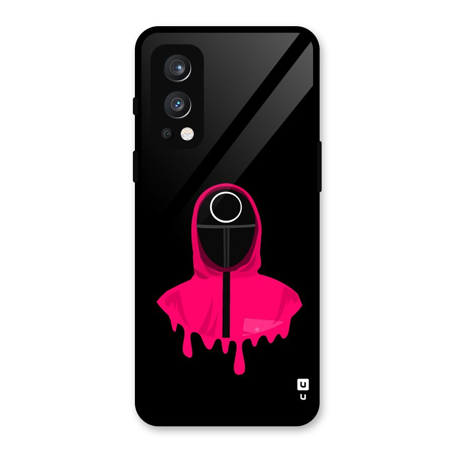 Squid Game Illustration Art Glass Back Case for OnePlus Nord 2 5G