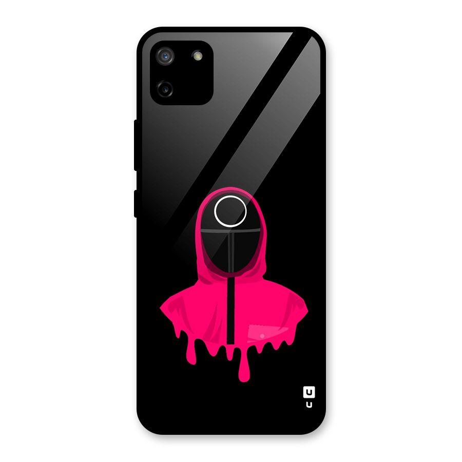 Squid Game Illustration Art Glass Back Case for Realme C11