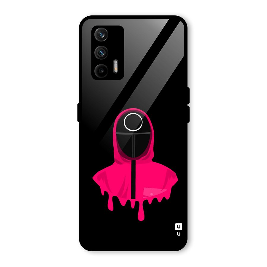 Squid Game Illustration Art Glass Back Case for Realme GT 5G