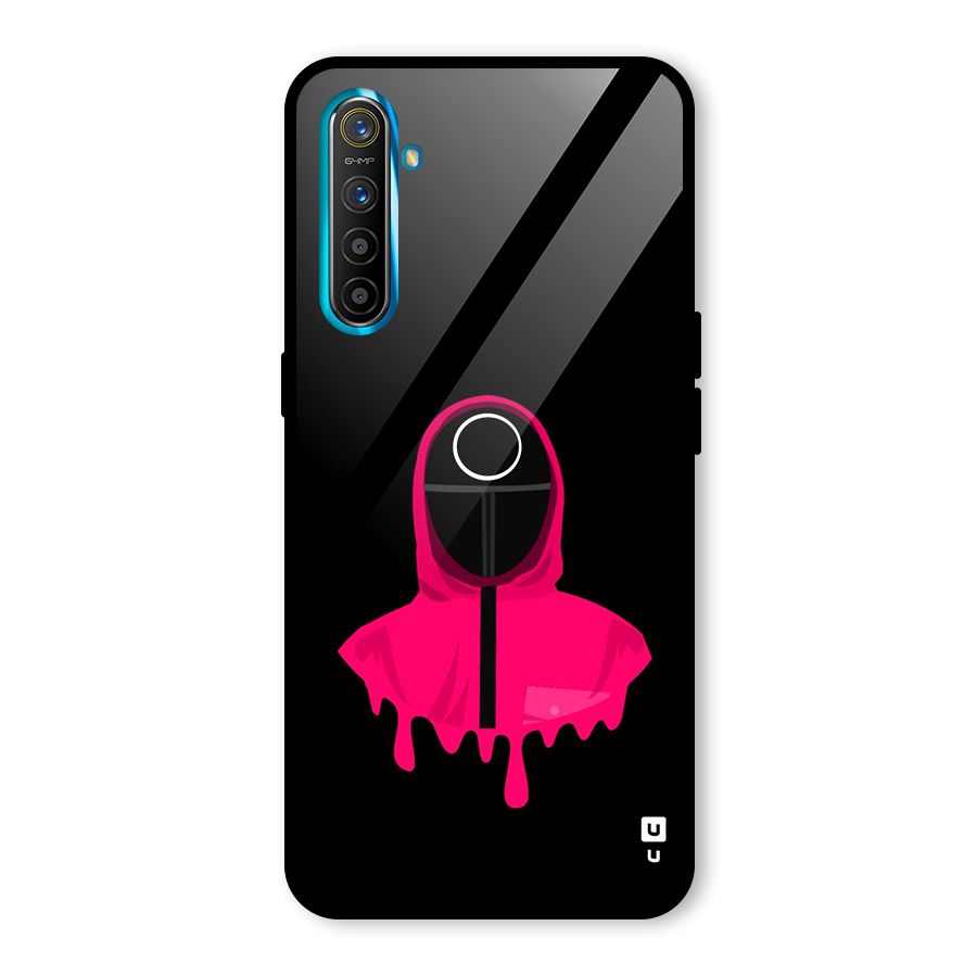 Squid Game Illustration Art Glass Back Case for Realme X2
