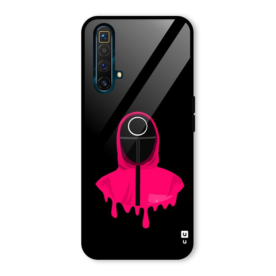 Squid Game Illustration Art Glass Back Case for Realme X3