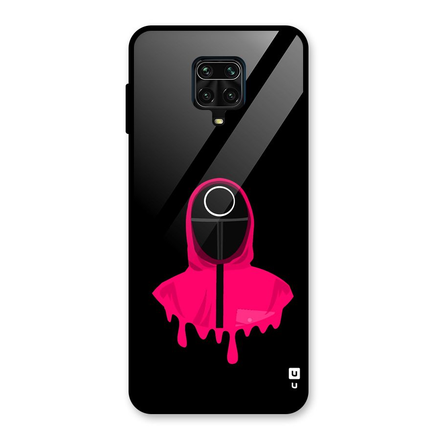 Squid Game Illustration Art Glass Back Case for Redmi Note 10 Lite