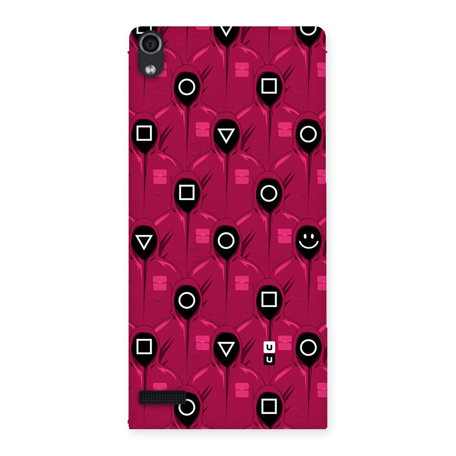 Squid Gamers Pattern Back Case for Ascend P6